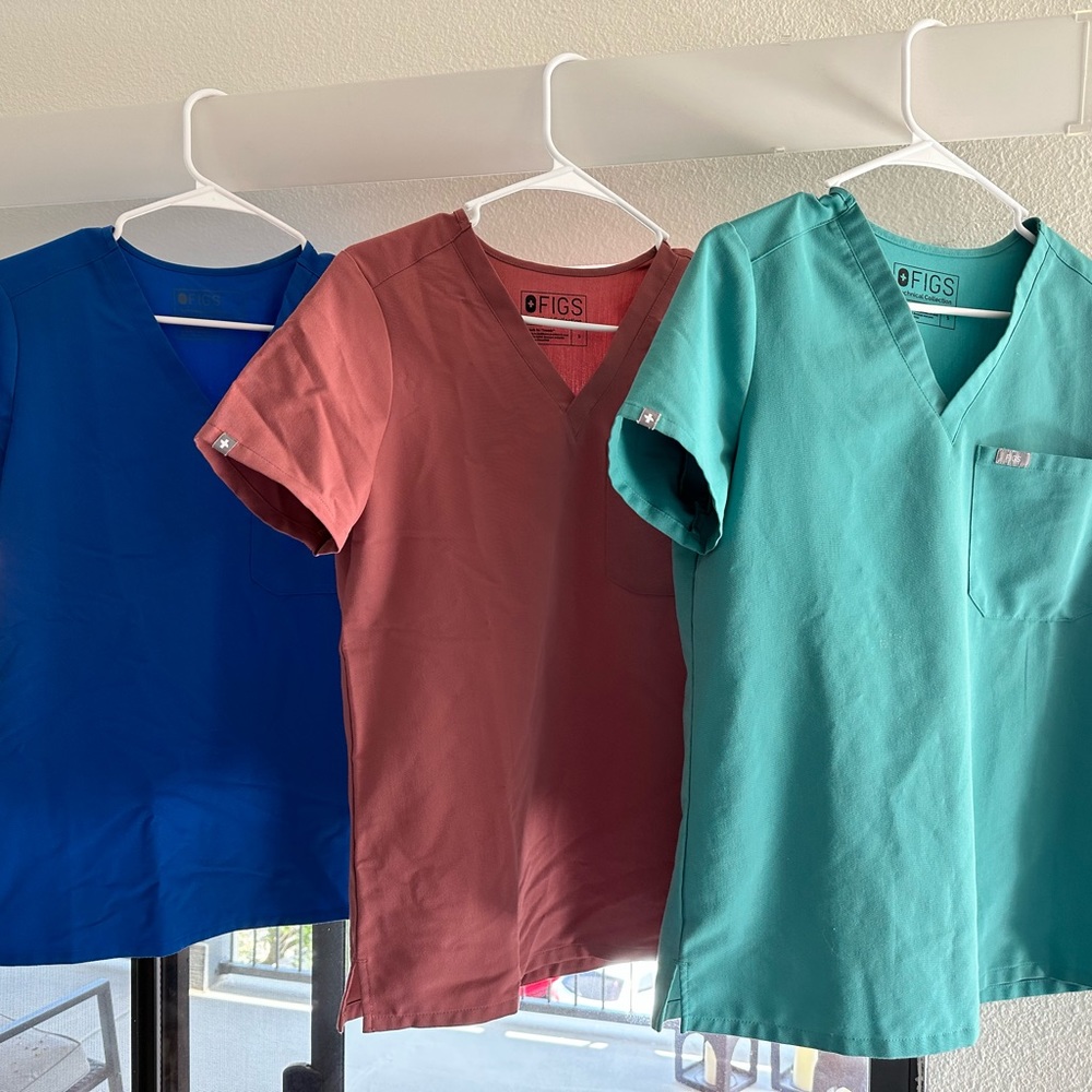 Figs Scrubs Mauve